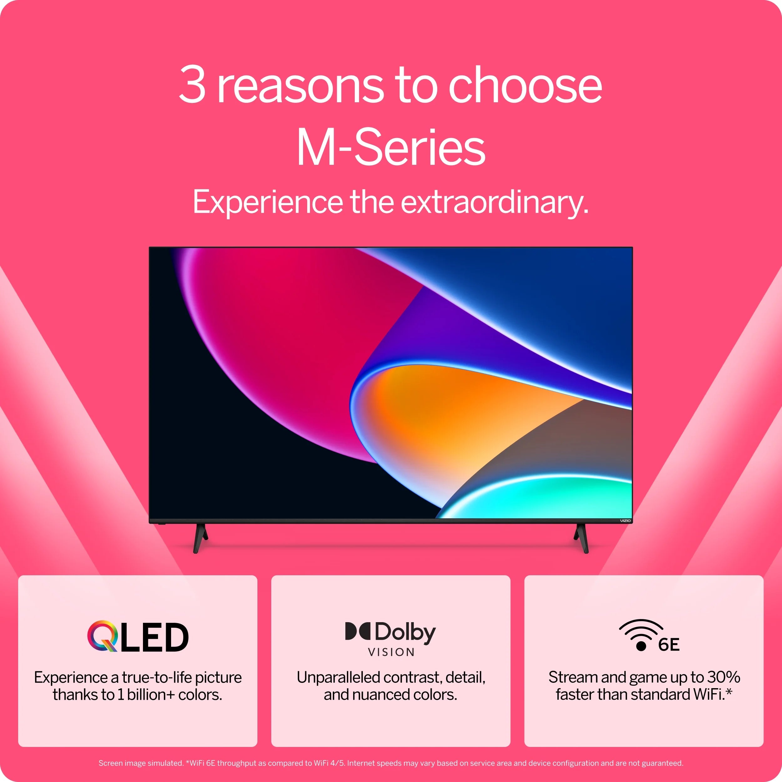 43" Class 4K QLED HDR Smart TV A311