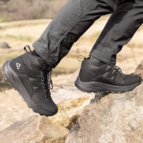 Waterproof Leather Hiking Boots T7970