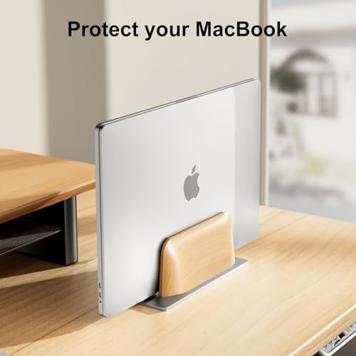Wooden Vertical Laptop Stand M4946