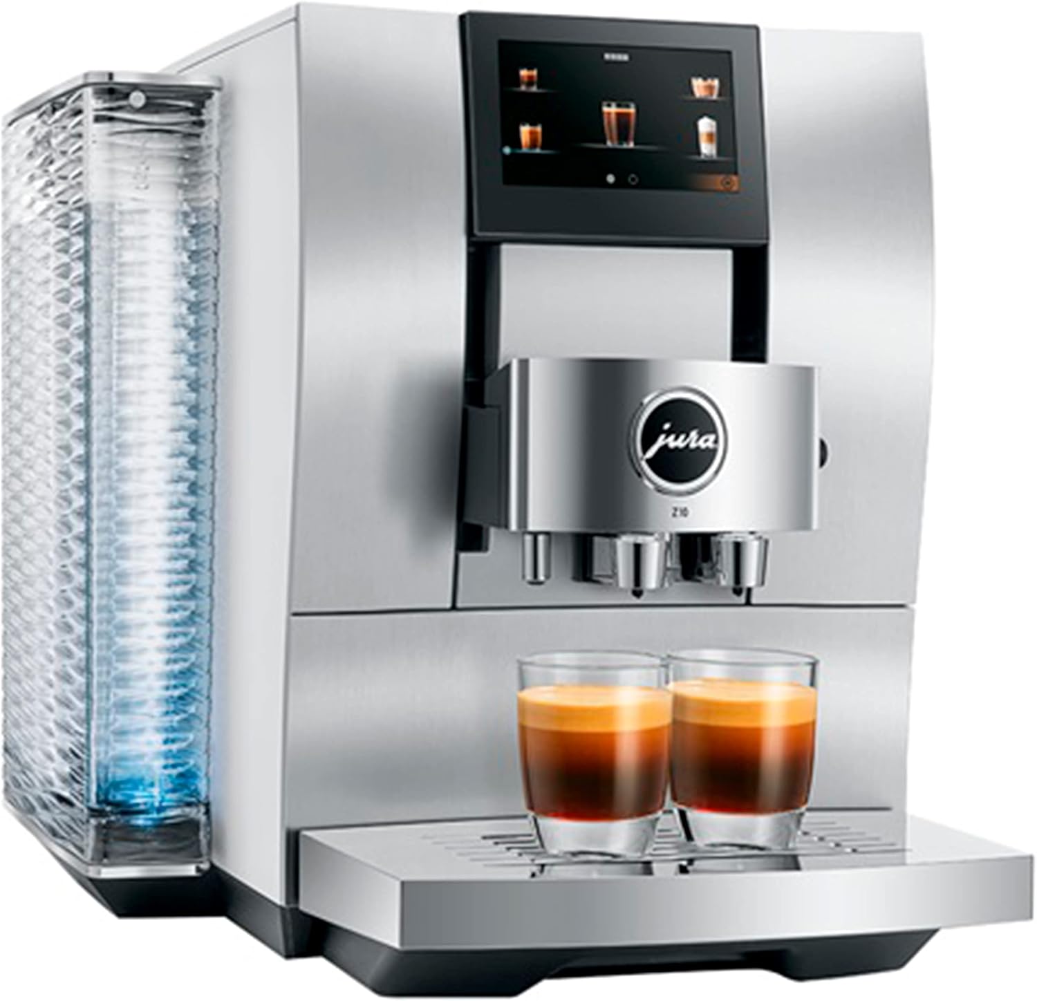 Aluminum White 16.9 Oz Fully Automatic Coffee Machine A20063