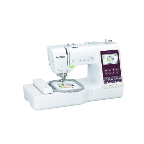 Computerized Sewing and Embroidery Machine with 4 x 4-inch Embroidery Area F8279
