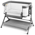 Grey 3-in-1 Rocking Bassinet with Mattress G71889