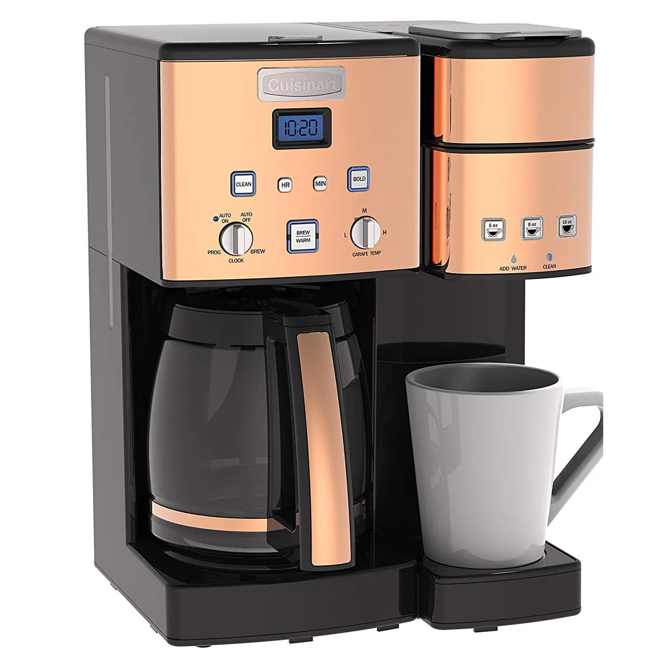 12 Cup Coffeemaker and Single-Serve Brewer D453135
