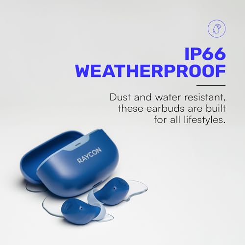 Bluetooth True Wireless in-Ear Buds with Active Noise Cancellation (Royal Blue) R64957