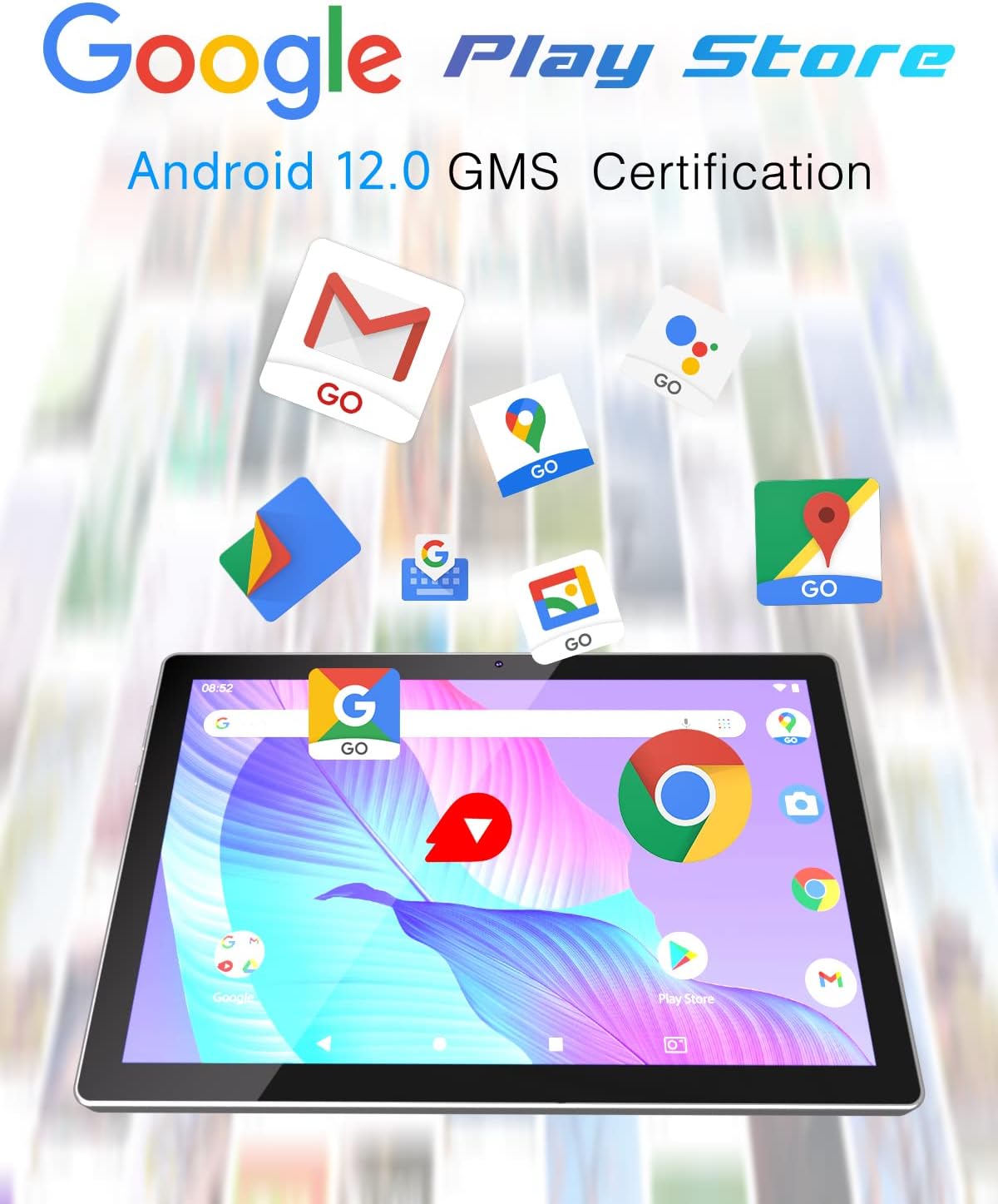 Android 12 Tablet 10.1 Inch 32GB ROM 2GB RAM E3930