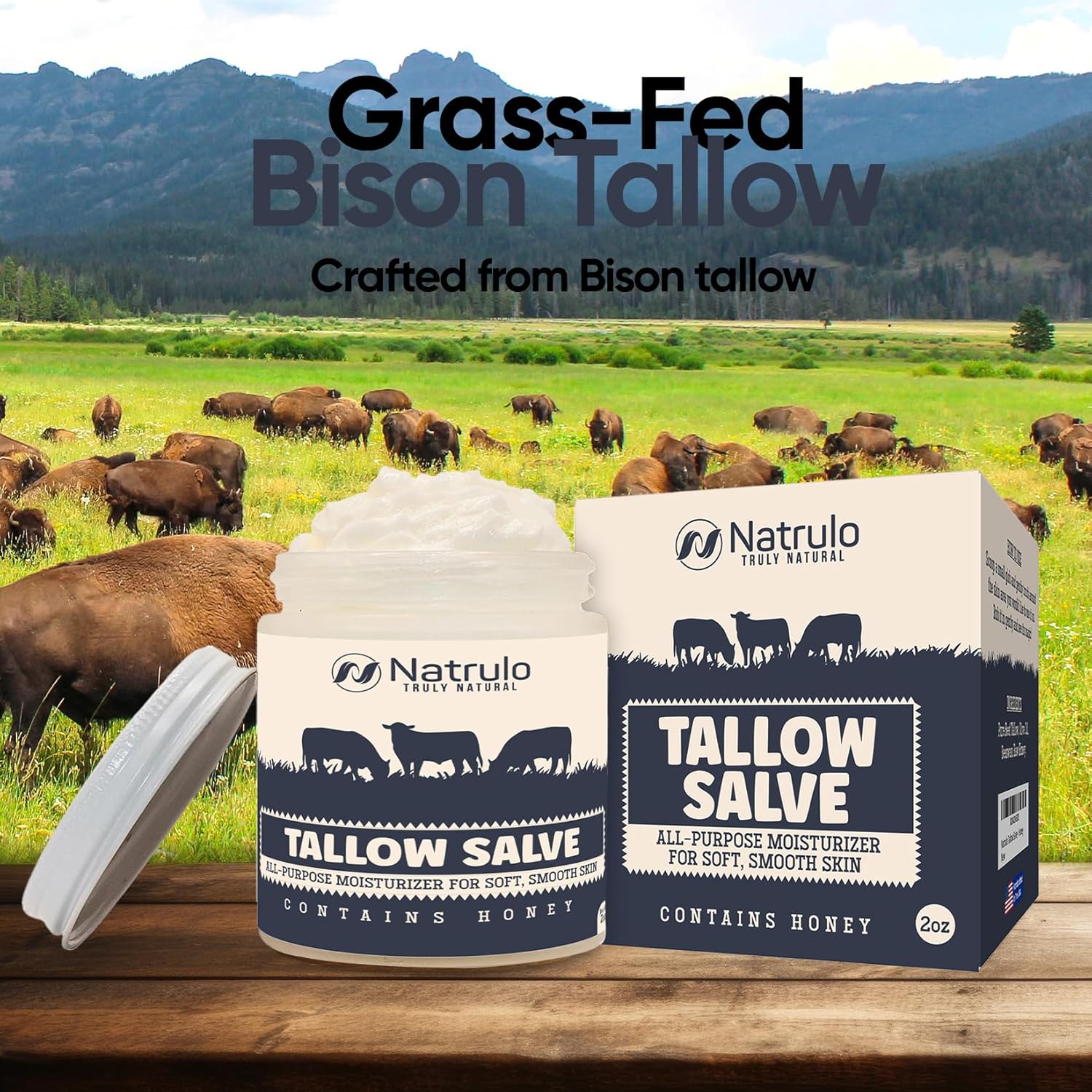 Beef Tallow & Honey All Purpose Balm O411656