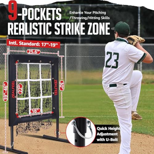 9 Hole Pitching Net with Carry Bag F34568
