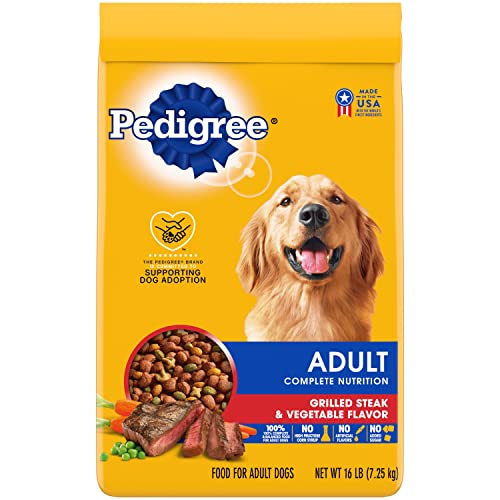 40 lb. Bag High Protein Dry Dog Food Beef and Lamb Flavor Kibble L647731