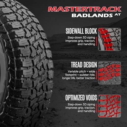 Set of 4 All Terrain LT285/70R17 10 Ply E 126S SUV Light Truck Tire Z820670