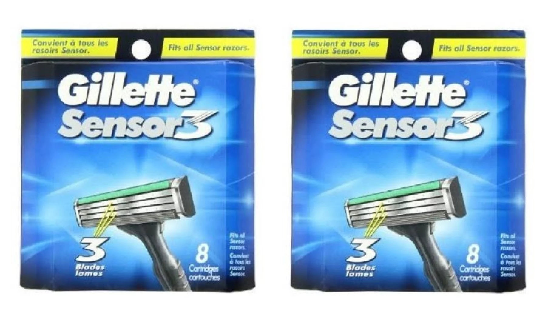 8 Count Pack of 2 Refill Blade Cartridges G3614