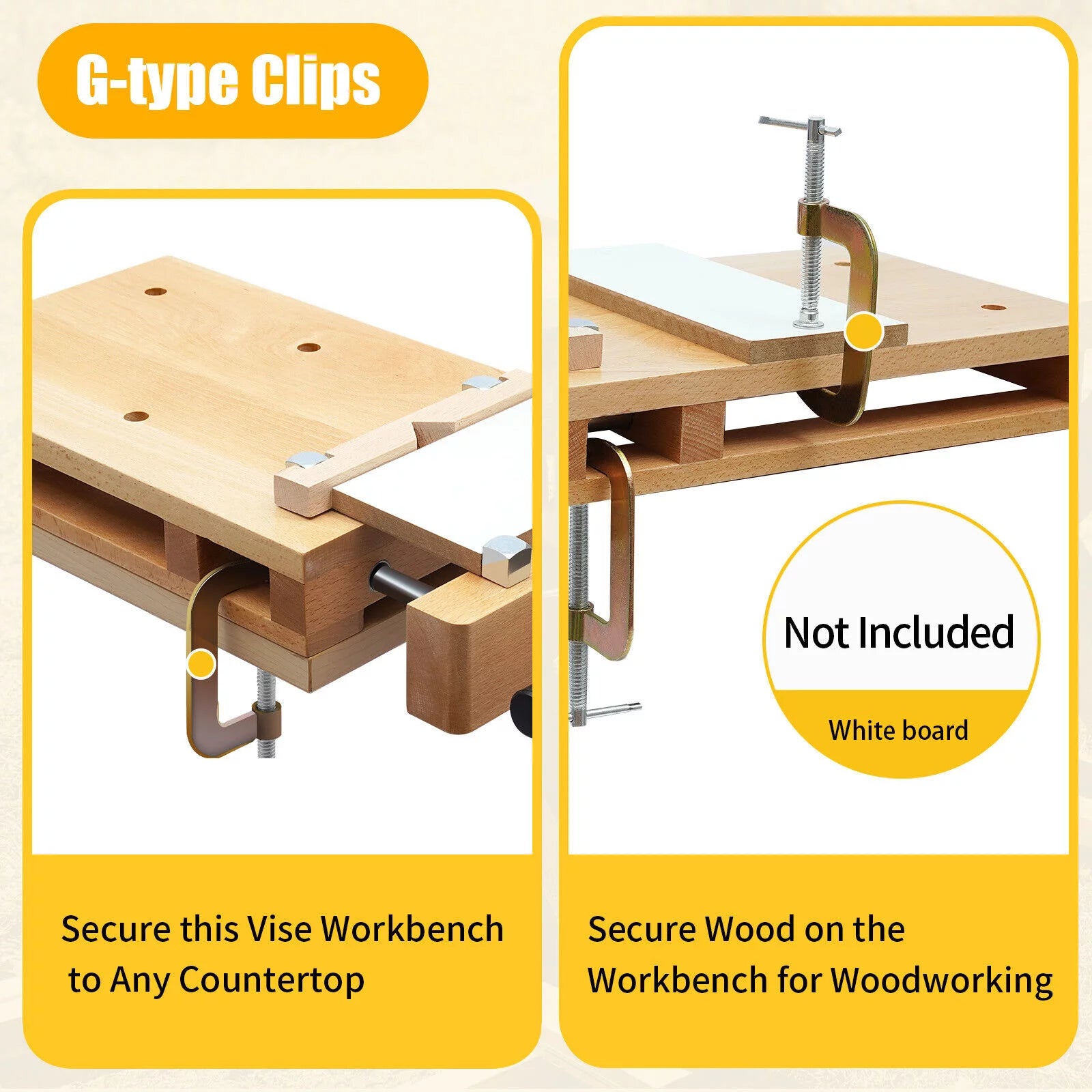 Portable Woodworking Vise G21490