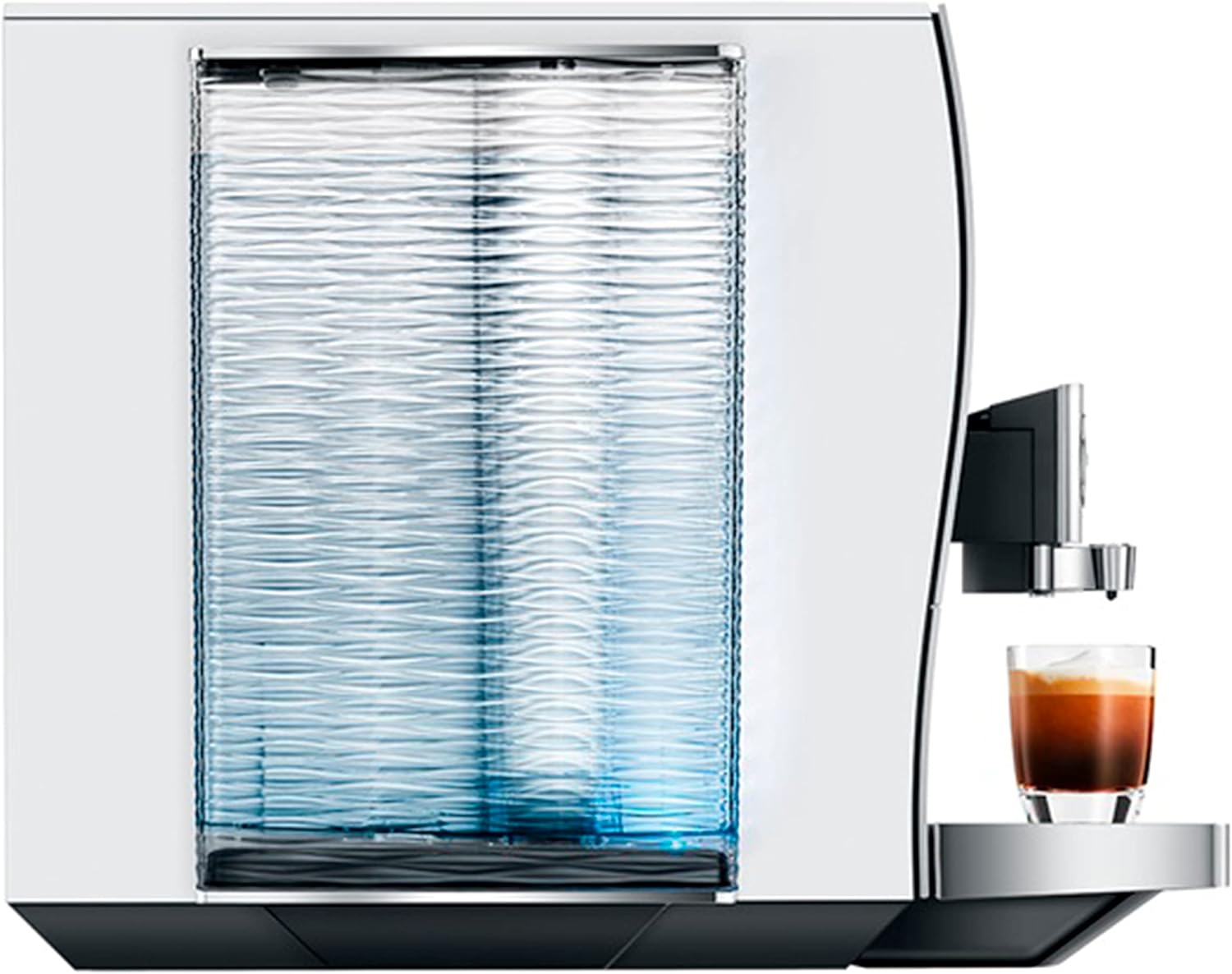 Aluminum White 16.9 Oz Fully Automatic Coffee Machine A20063