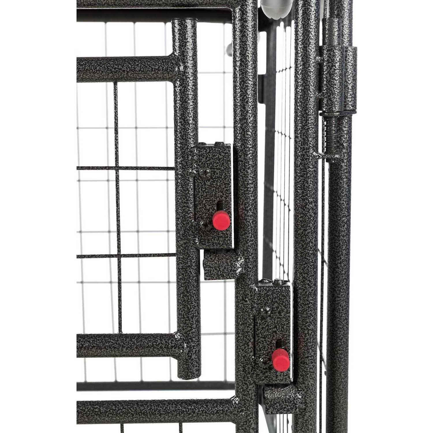 Deluxe Outdoor Dog Kennel with Cover K658