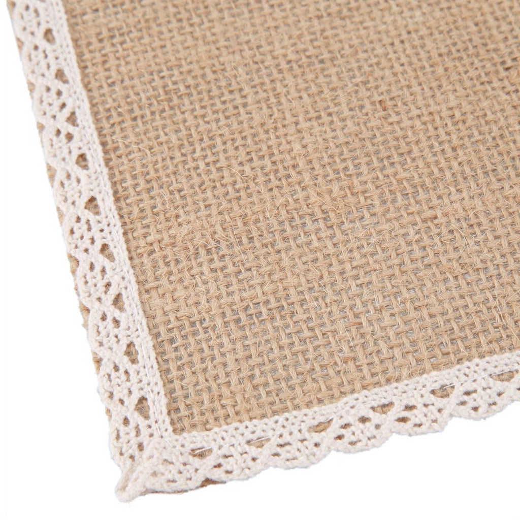 Natural Woven Linen Table Mat Set of 8 I379