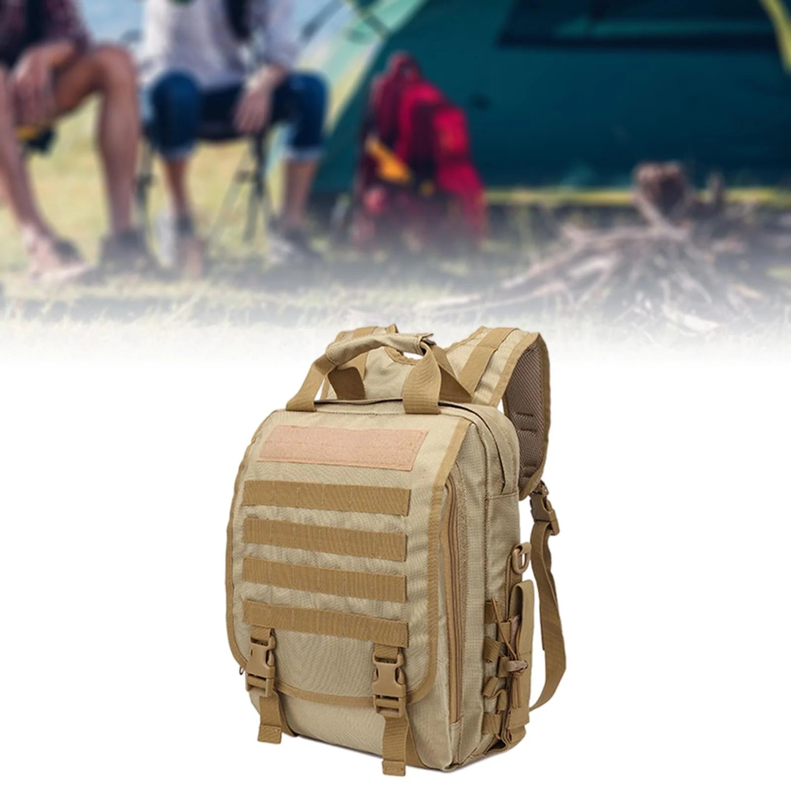Khaki 10L Waterproof Backpack V153