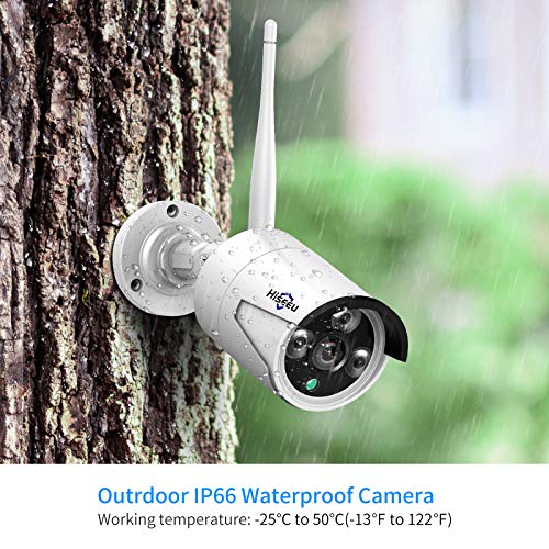 16CH 4K NVR 4Pcs 3MP Night Vision WiFi Security Camera System with 1TB HDD C152810