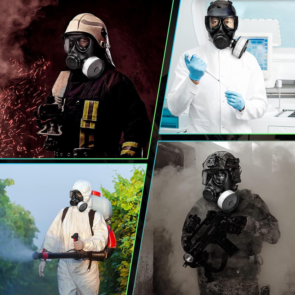 40mm Activated Carbon Filter Tactical Respirator Mask Z777511