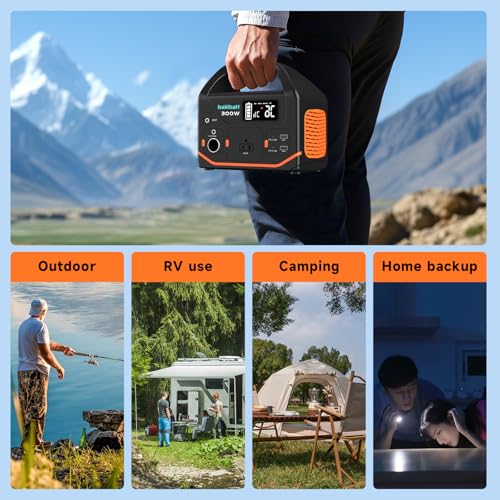 300W 266wh Lithium Portable Power Station with 120V AC Outlet W26577