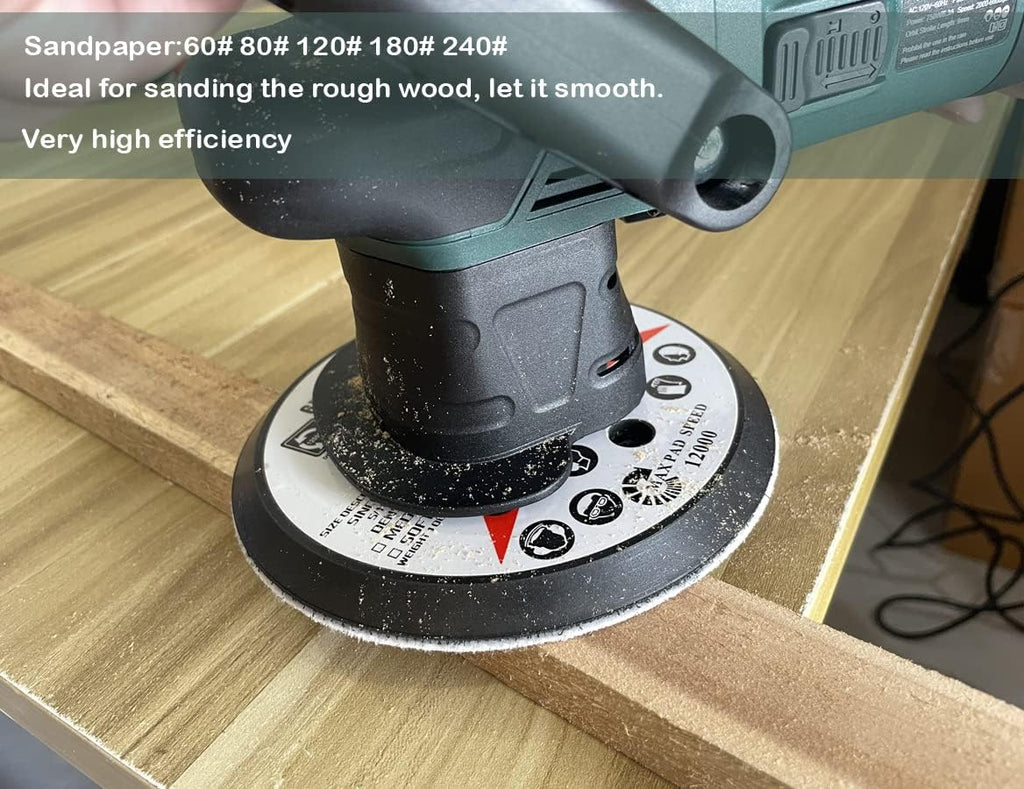 6 inch 750W Random Orbital Polisher Buffer with 6 Variable Speed Z440