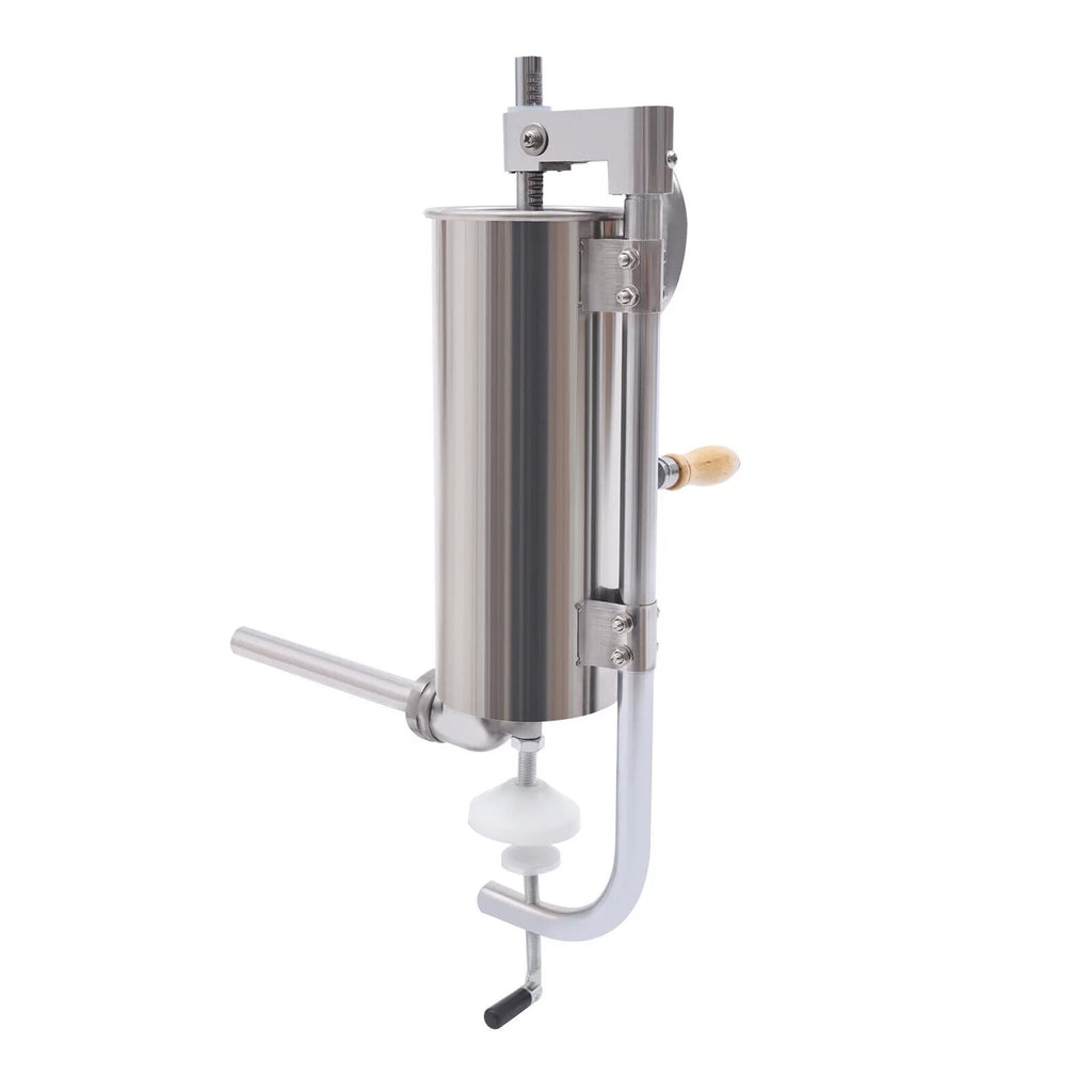 3L Stainless Steel Manual Meat Sausage Stuffer J32384