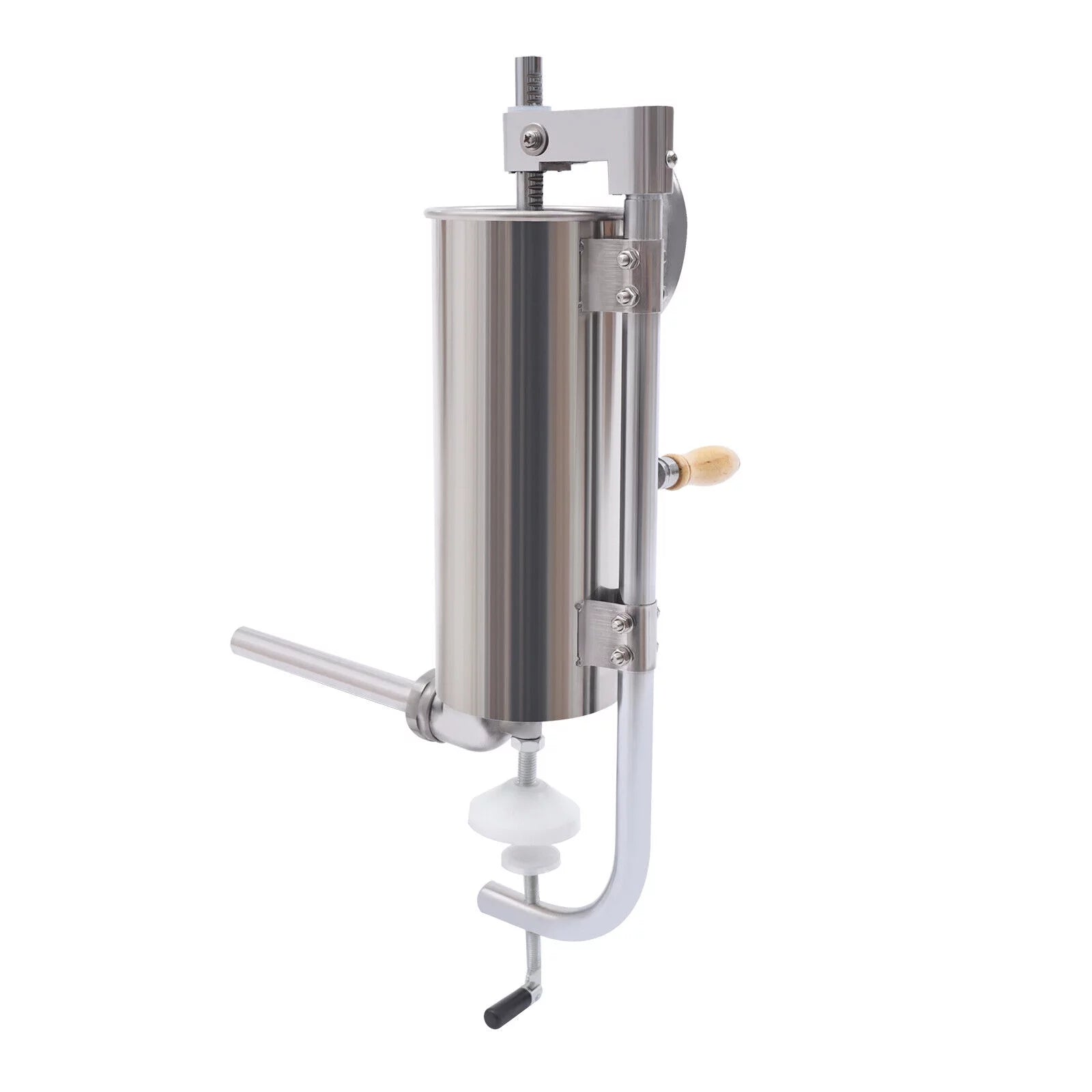3L Stainless Steel Manual Meat Sausage Stuffer J32384