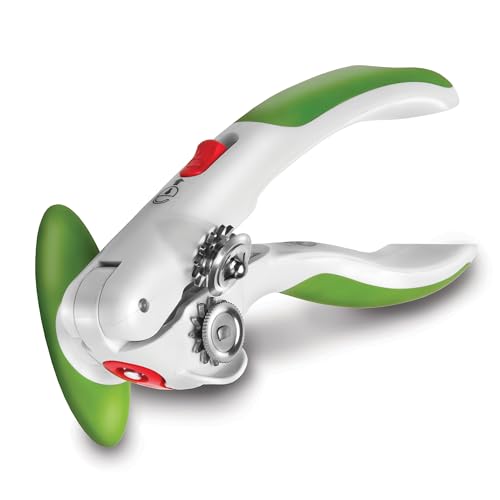 Red Manual Can Opener With Lid Lifter Magnet O669