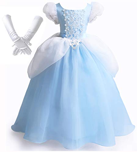 Cinderella Costume Princess Dress Up Ball Gown I678
