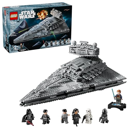 LEGO Star Wars Imperial Star Destroyer Building Toys Set with 6 Minifigure Toys Z13649