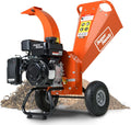 Mini Wood Chipper Shredder Mulcher 7HP 3 Inch Max Capacity F3818