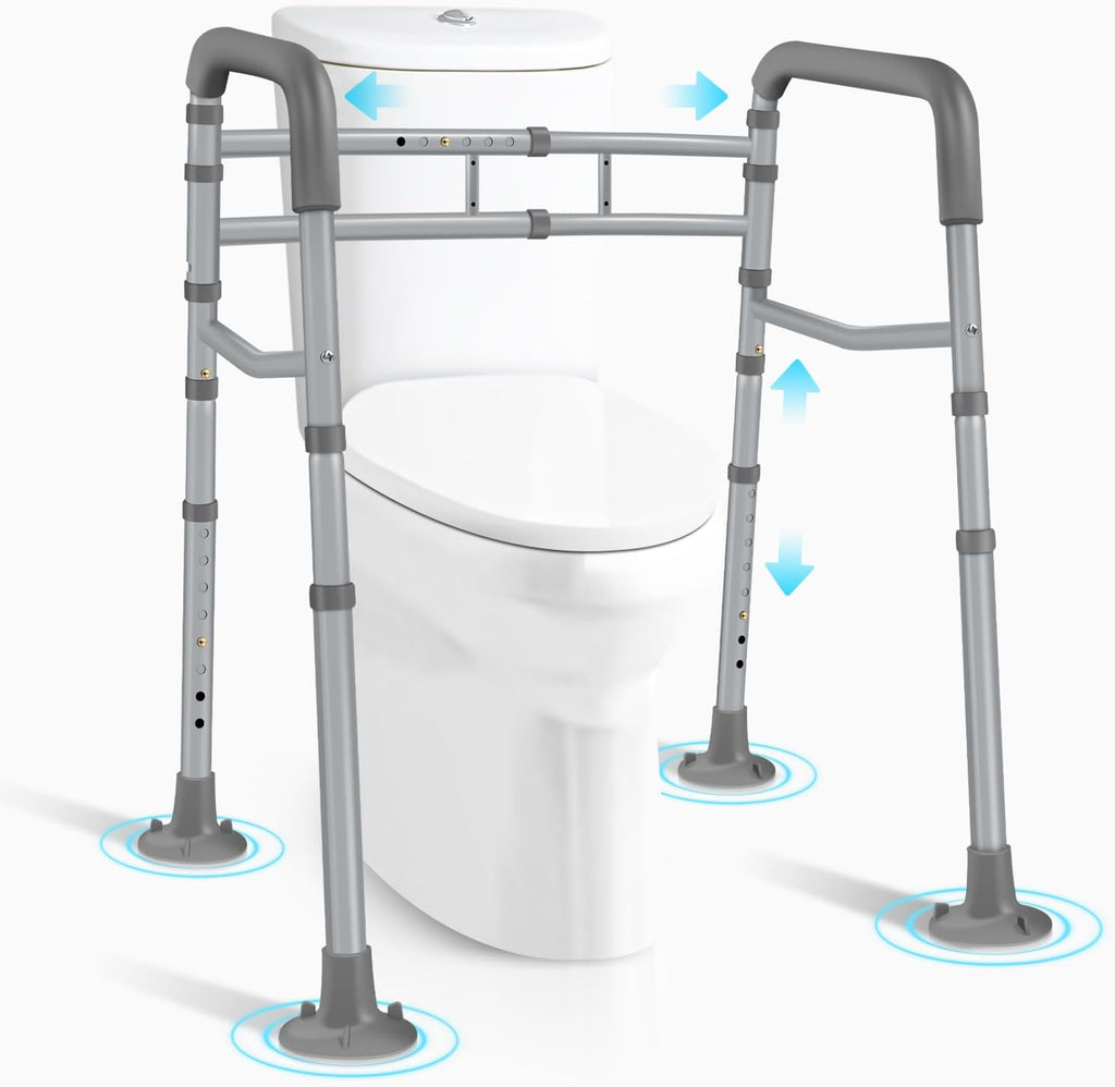 Adjustable Detachable Toilet Safety Frame with Arms J366316