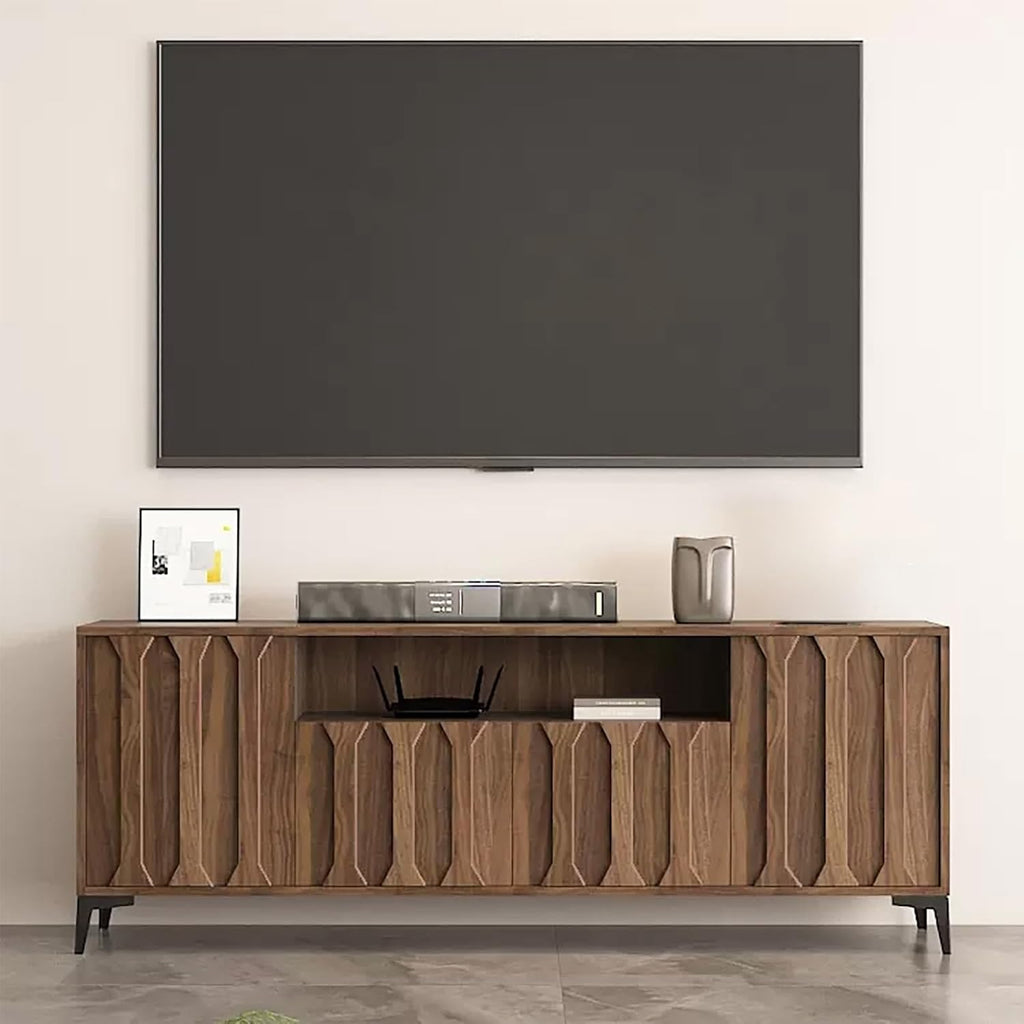 Brown Wooden TV Stand H9973