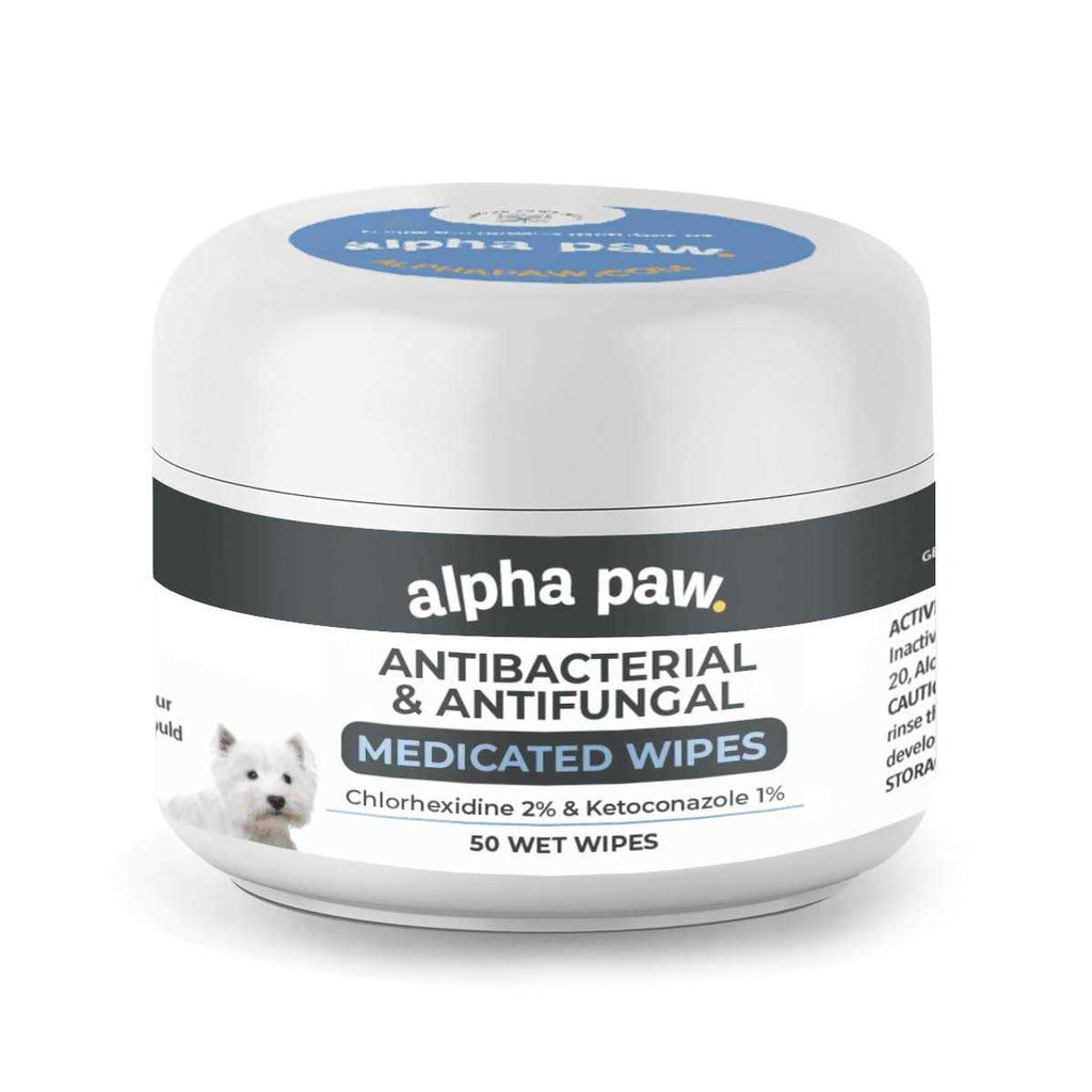 Antibacterial & Antifungal Medicated Wipes T722325