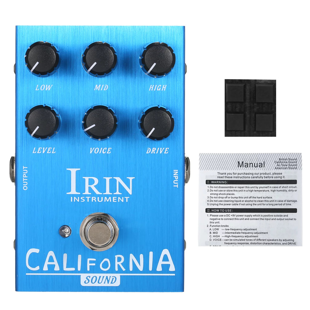 Guitar Effect Pedal with Speaker Simulation V24606