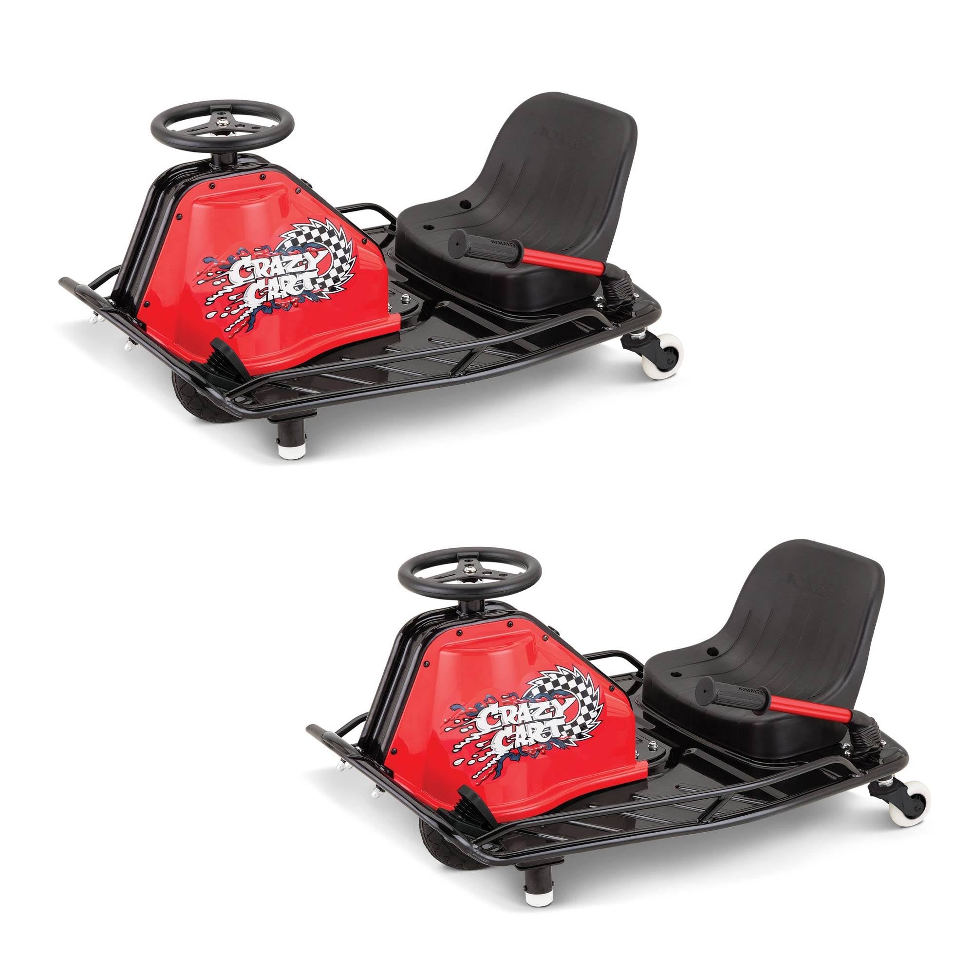 Electric 360 Spinning Drifting Kids Ride on Go Cart (2 Pack) Y21362