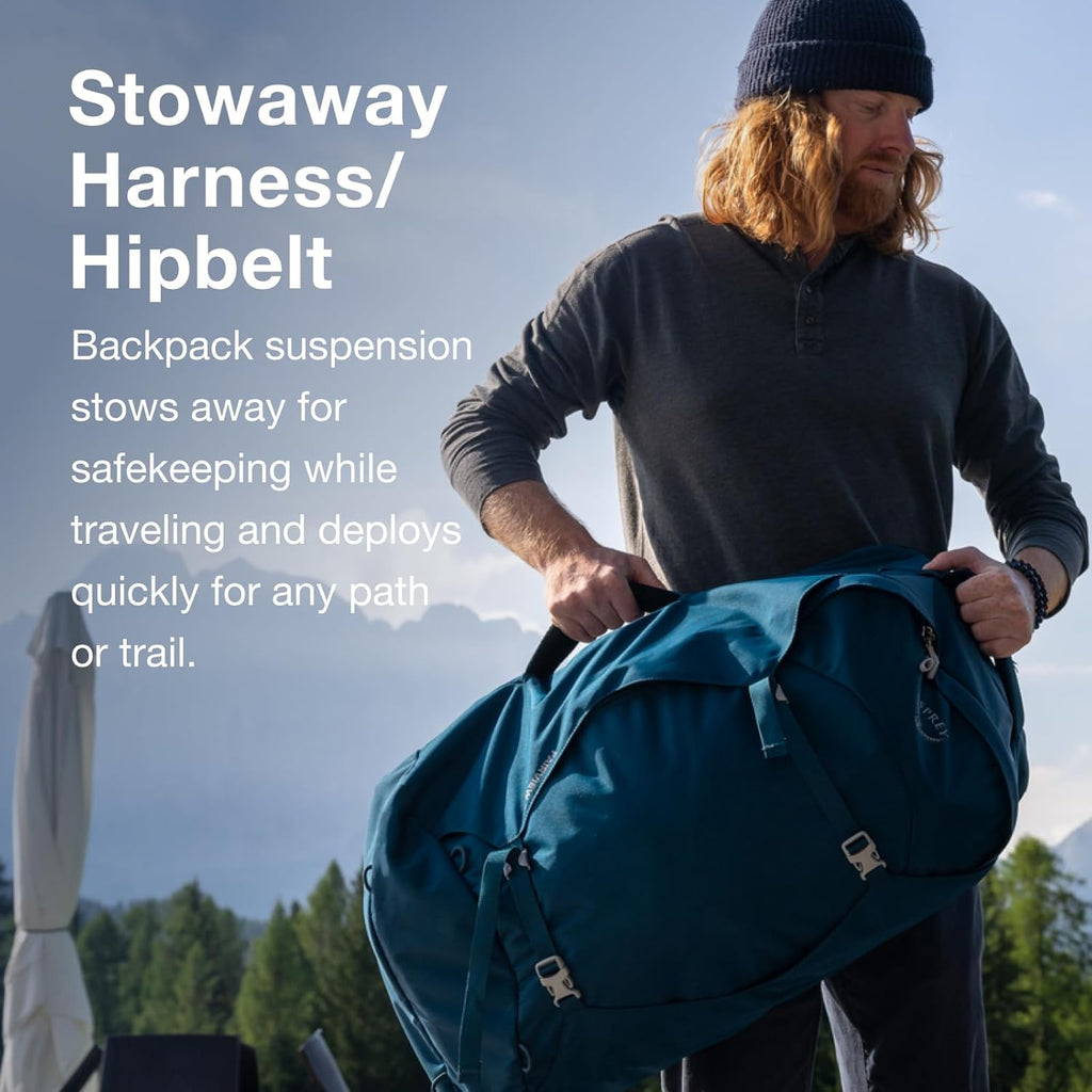 Black 80L Travel Backpack C9901