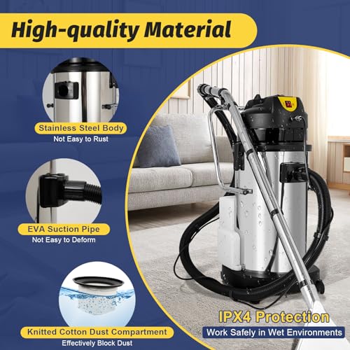 40L Commercial Carpet Cleaning Machine, Heavy Duty Carpet Extractor F7613