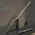 Enhanced Automatic Retractable Hiking Stick 3 Sections Trekking Poles with Sleeves and Tail Ropes Non-Slip Q8584