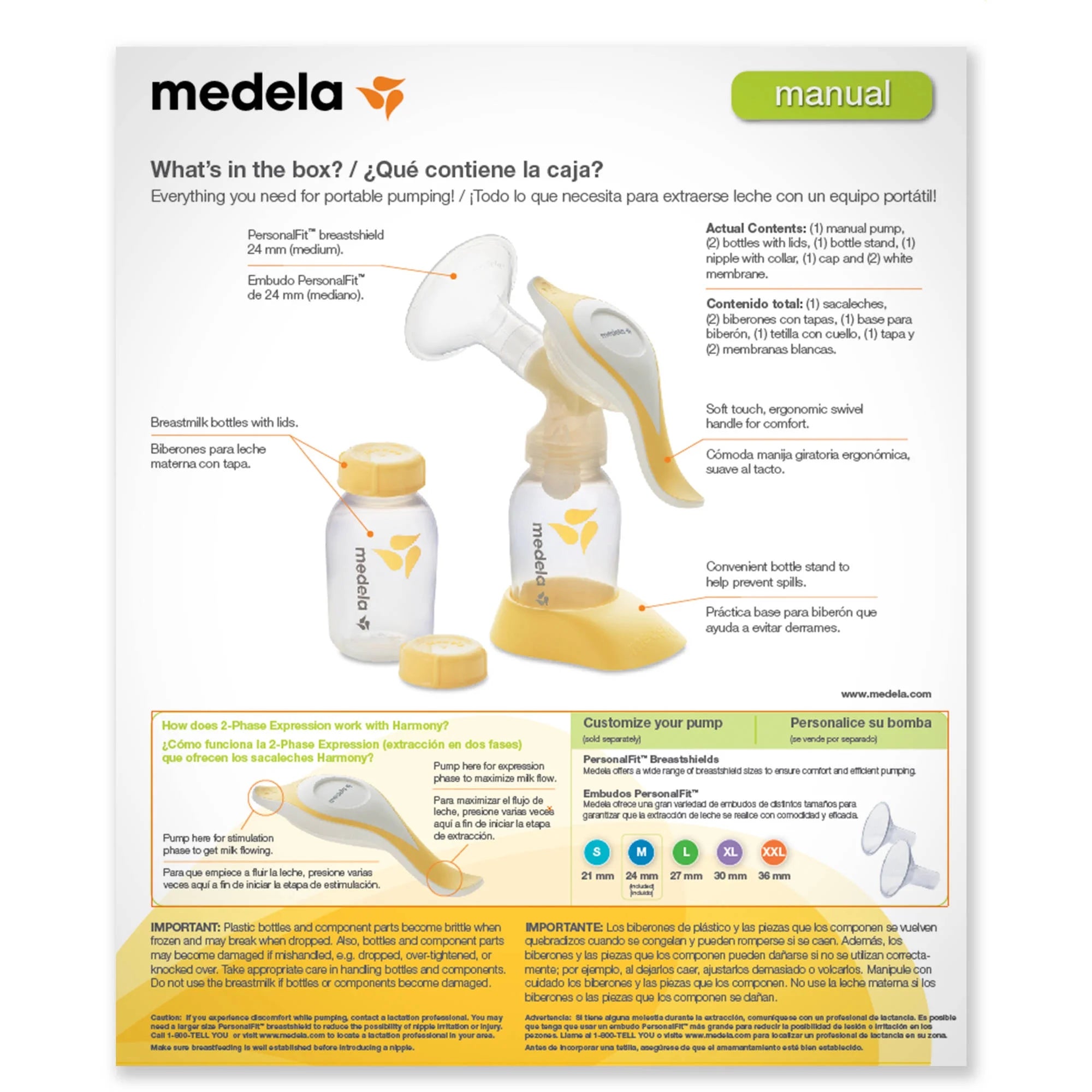 Manual Breast Pump 1 Count X999232