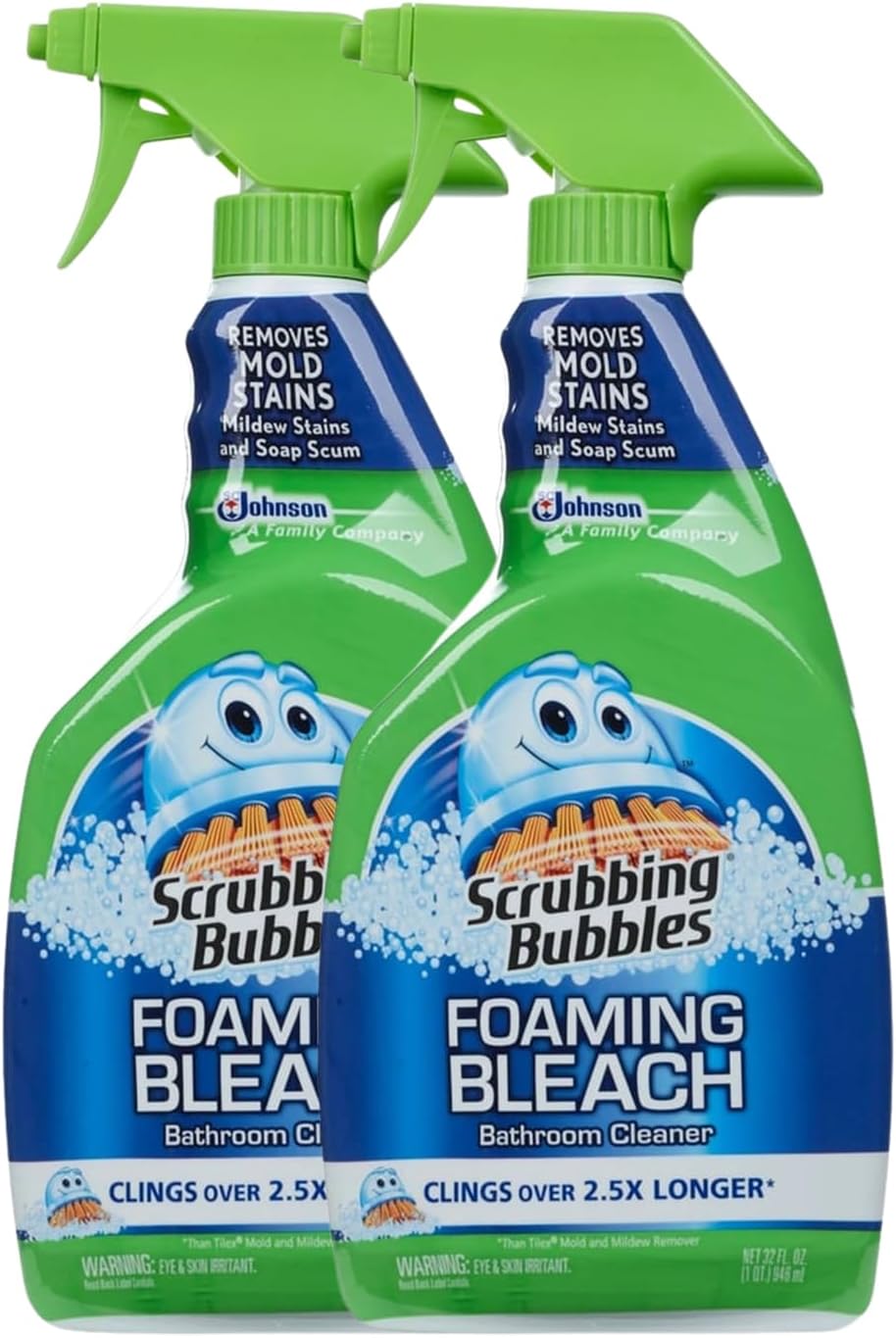 2-Pack Bathroom Cleaner Foam Spray R400064