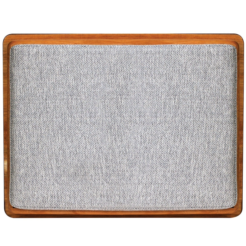 Natural Acacia Wood Lap Desk with Storage K55831