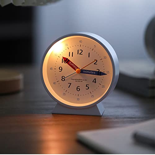 Small Digital Desk Clock with Nightlight S472