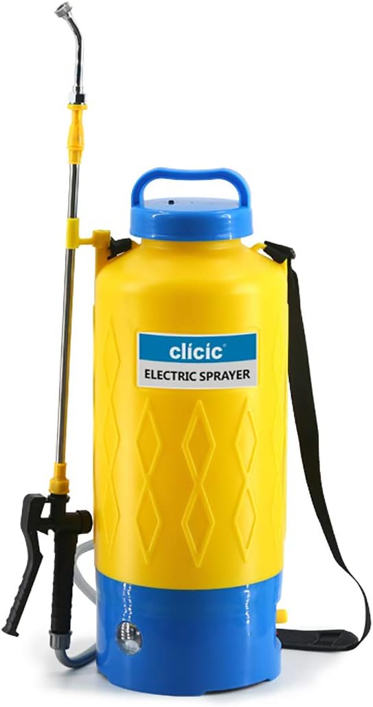 Yellow 1.3 Gallon Portable Battery Powered Sprayer H94232