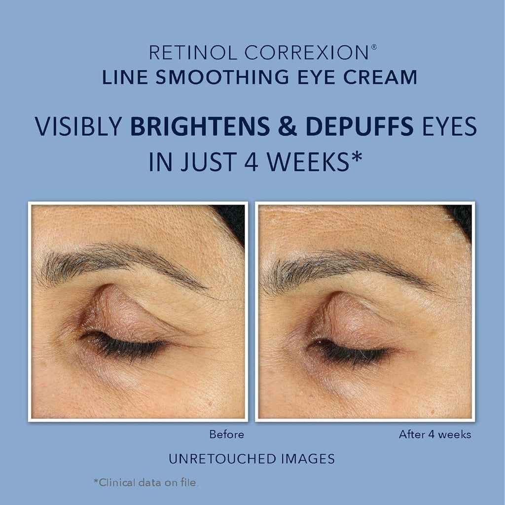 Retinol Correxion Deep Wrinkle Night Face Cream + Daily Under Eye Cream Skin Care Set W9789