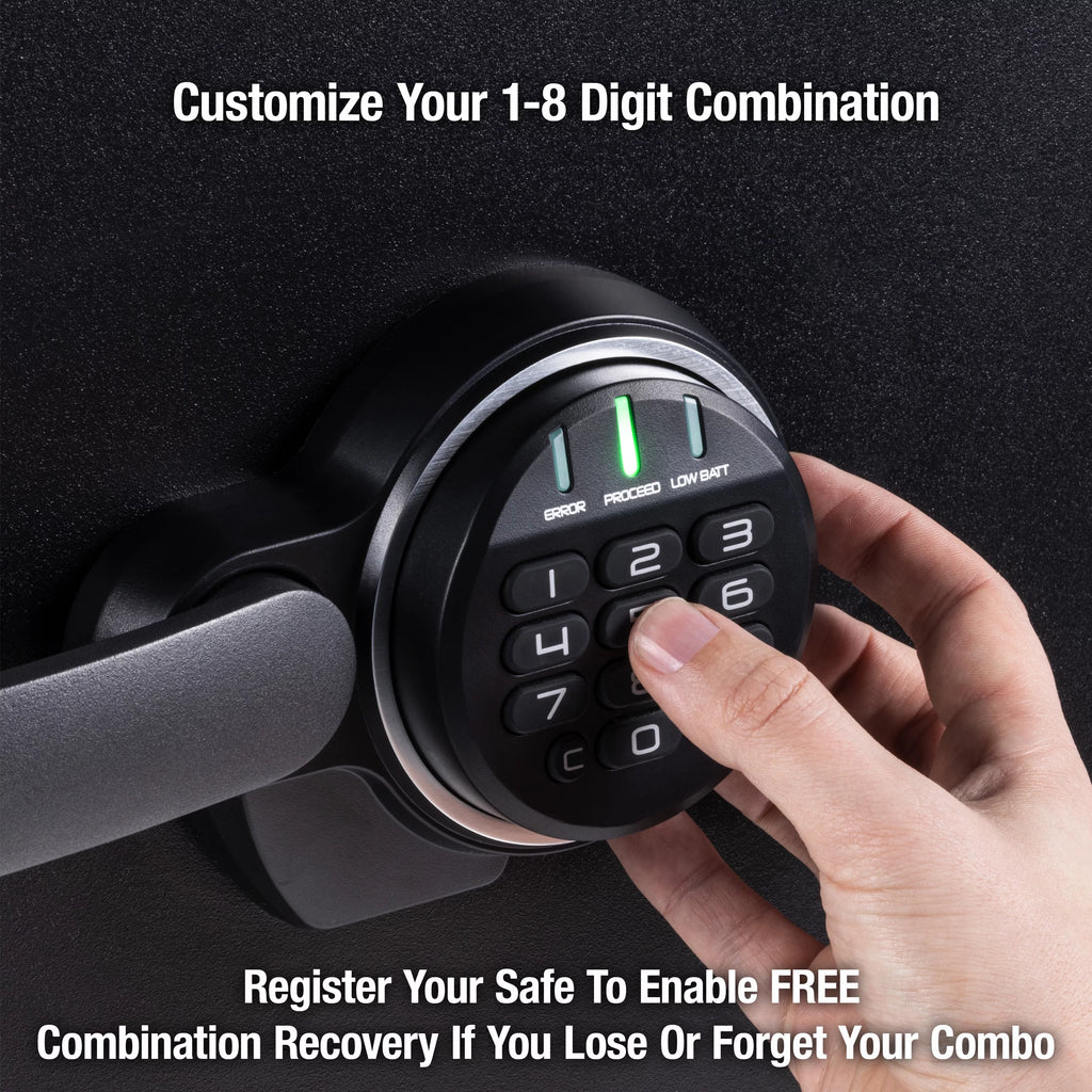 2.0 cu. ft. Water and Fire-Resistant Safe with Digital Keypad Lock V14310