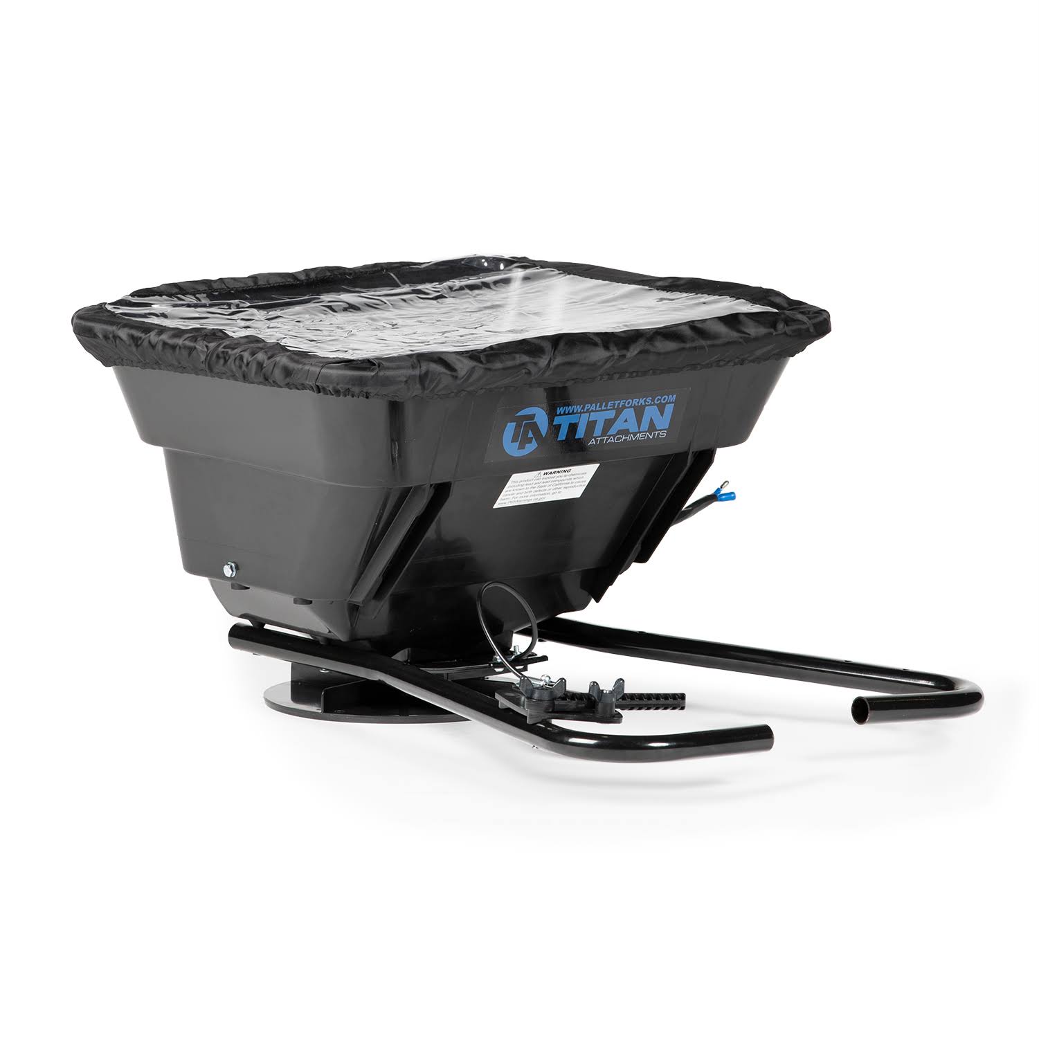 80 lb Capacity Broadcast Spreader with Rain Cover M1172