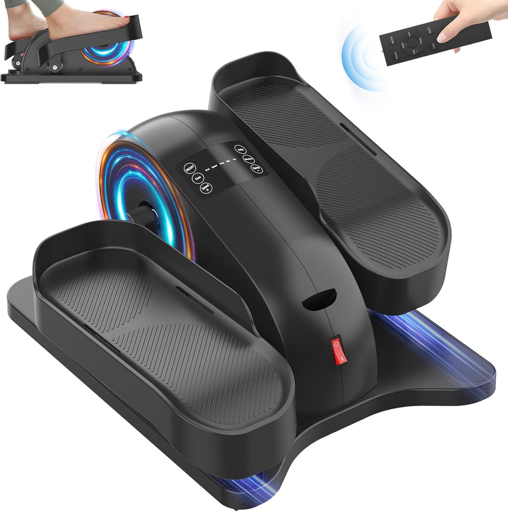 Under Desk Elliptical Machine with 12 Adjustable Speed D2190