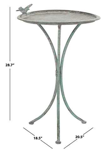 Pearl White 29-inch Bird Bath H129