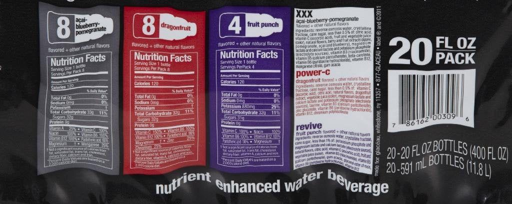 20 oz 20 ct Vitaminwater Variety Pack P15264