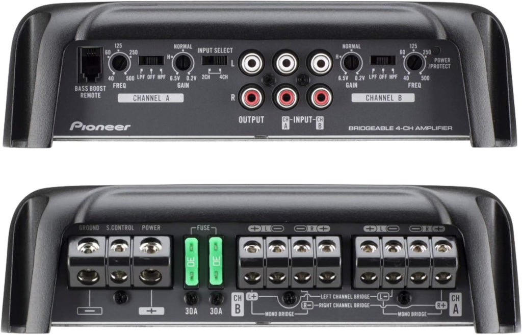 Class FD 4-Channel Bridgeable Amplifier J91673