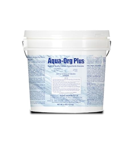 65% Granular Cal Hypo Swimming Pool Shock - 100 Pound Pail W44738